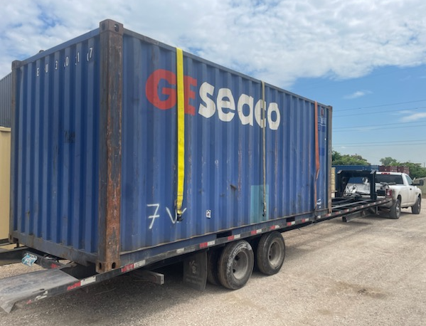 20' container in Dallas, TX