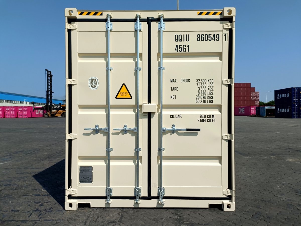 40' High Cube Double Door One Trip (NEW) shipping container - photo 2
