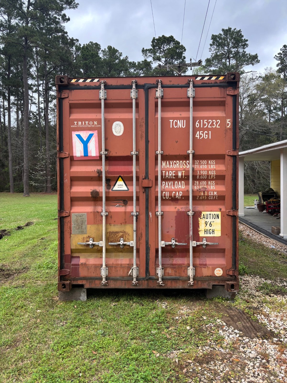 40' High Cube Cargo Worthy shipping container - photo 3