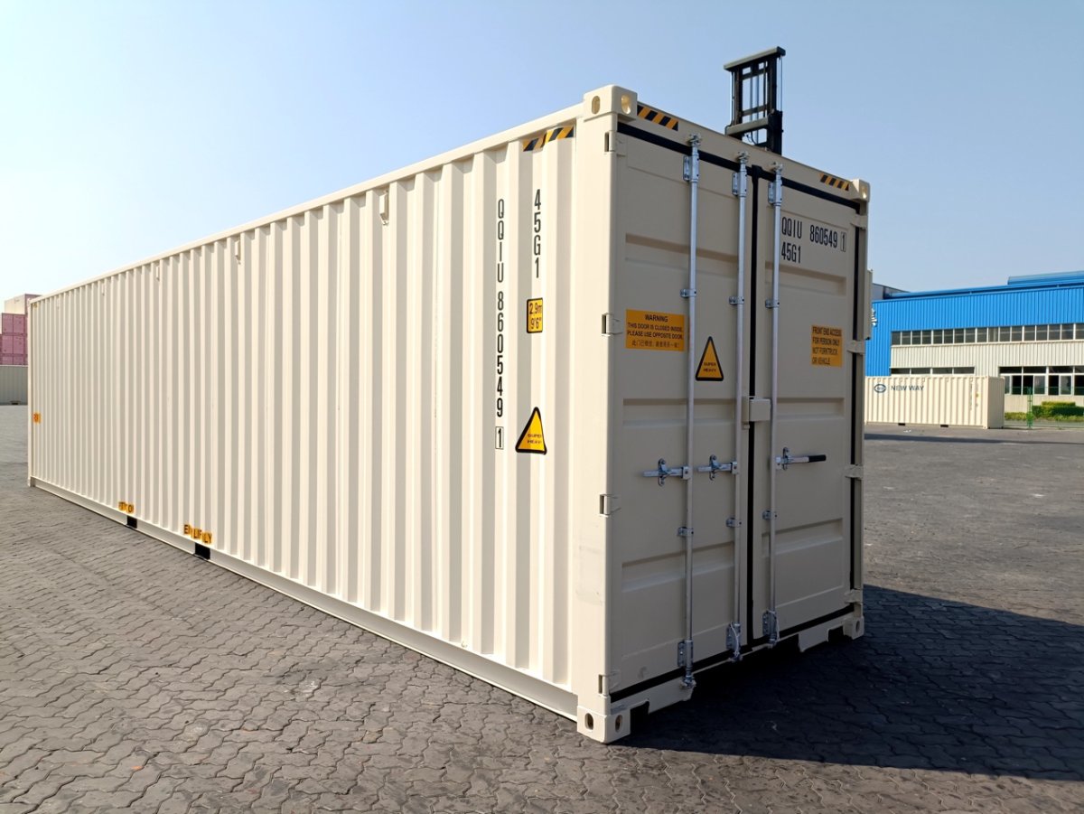 40' High Cube Double Door One Trip (NEW) shipping container - photo 3